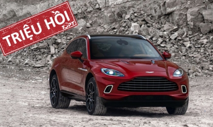 DBX tiếp tục làm khổ Aston Martin – Thêm 10.000 chiếc DBX phải triệu hồi trên toàn cầu